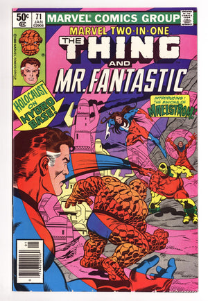 Marvel Two-in-One Vol 1 71 High Grade (1981) Newsstand