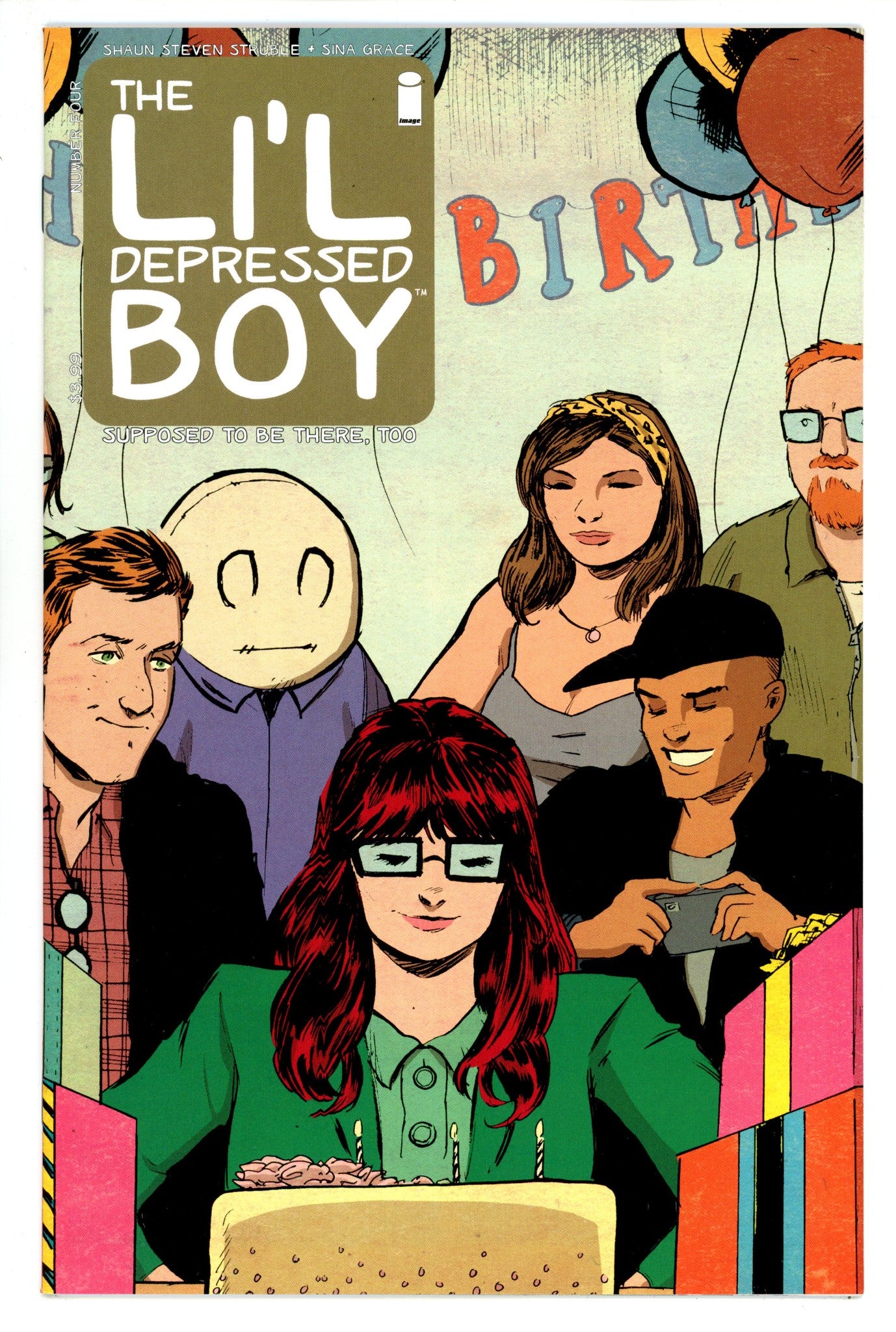 The Li'l Depressed Boy: Supposed to Be There, Too 4 High Grade (2015) 