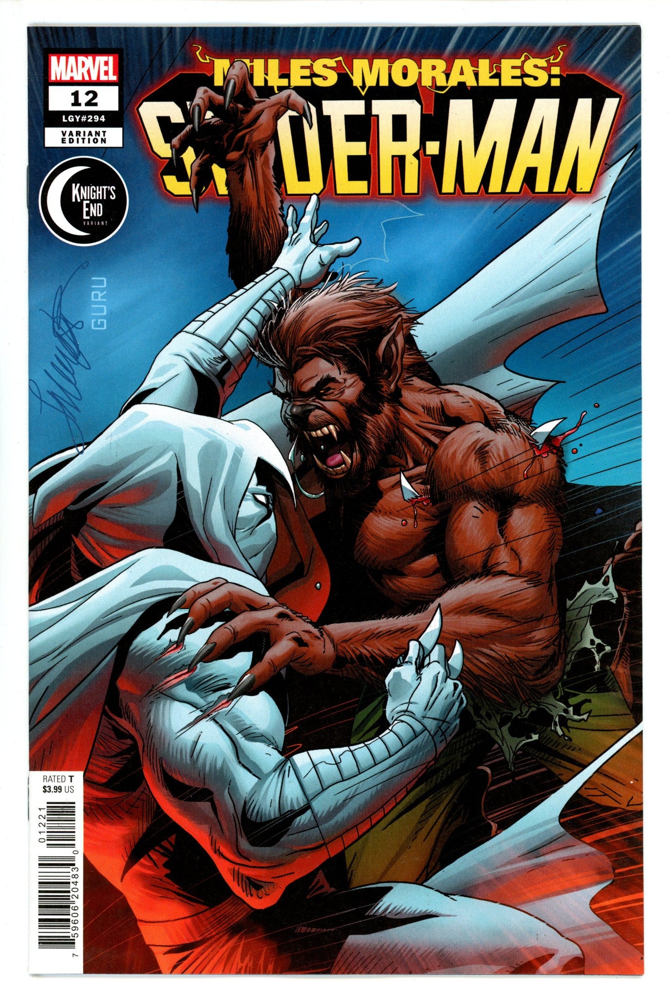 Miles Morales Spider-Man Vol 2 12 Larroca Knight's End Variant (2023)