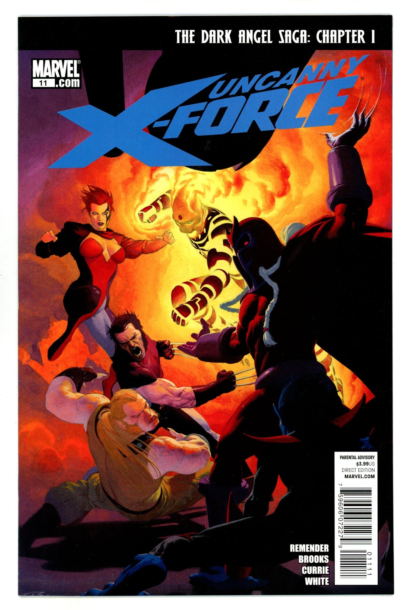 Uncanny X-Force Vol 1 11  High Grade  (2011)  