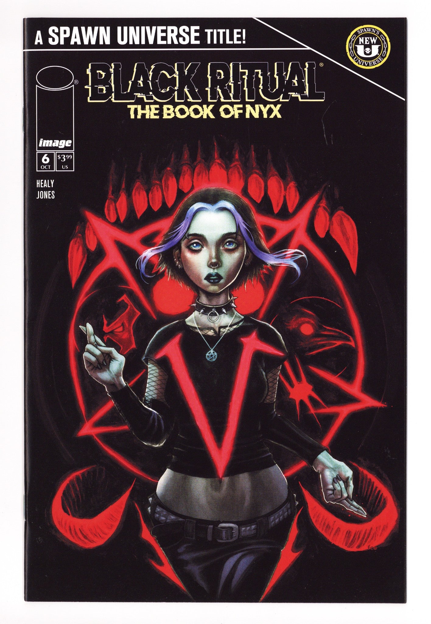 Spawn Black Ritual The Book Of Nyx 6 Lopez-Santos Variant (2025)