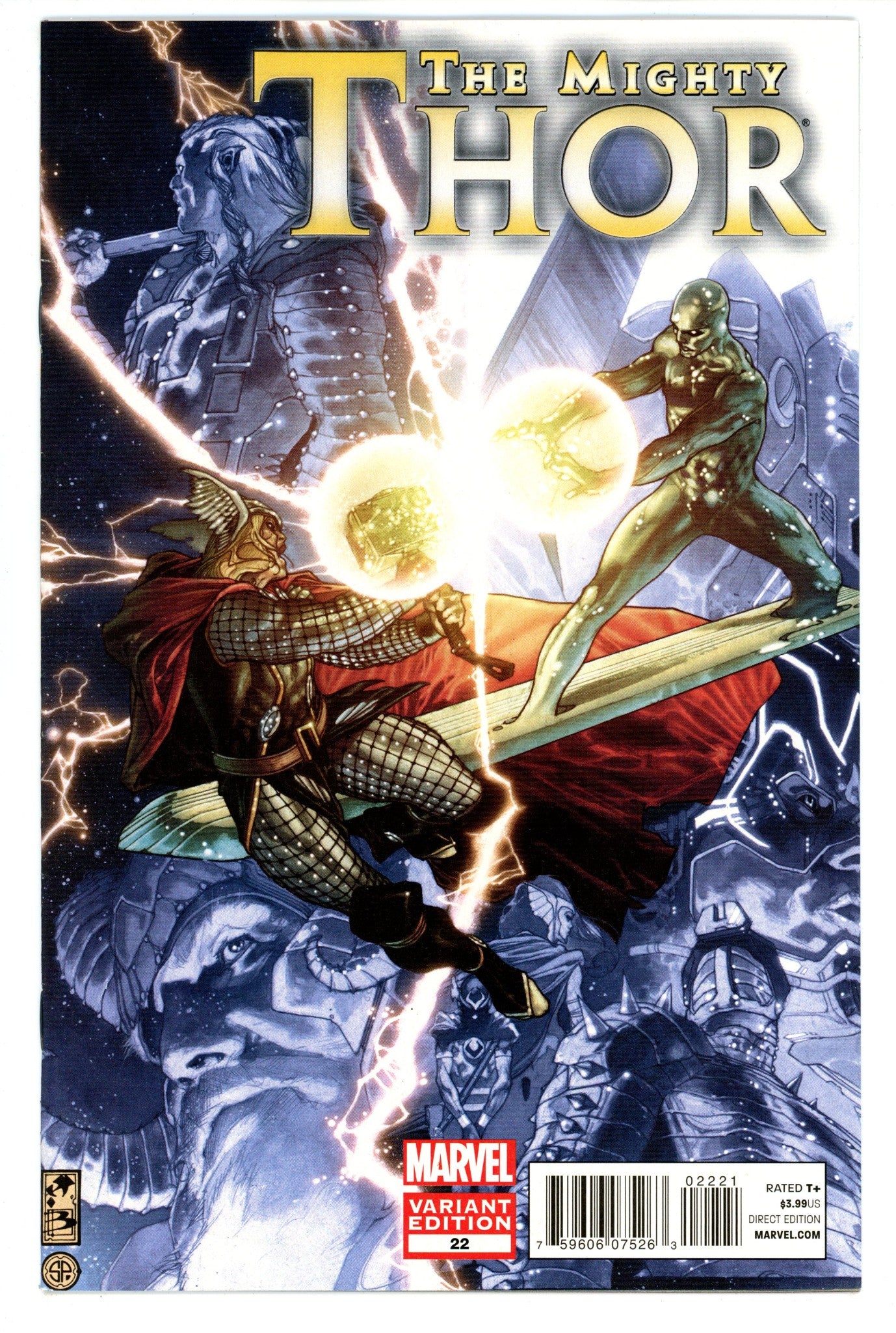 The Mighty Thor Vol 1 22 VF/NM (9.0) (2012) Bianchi Variant 