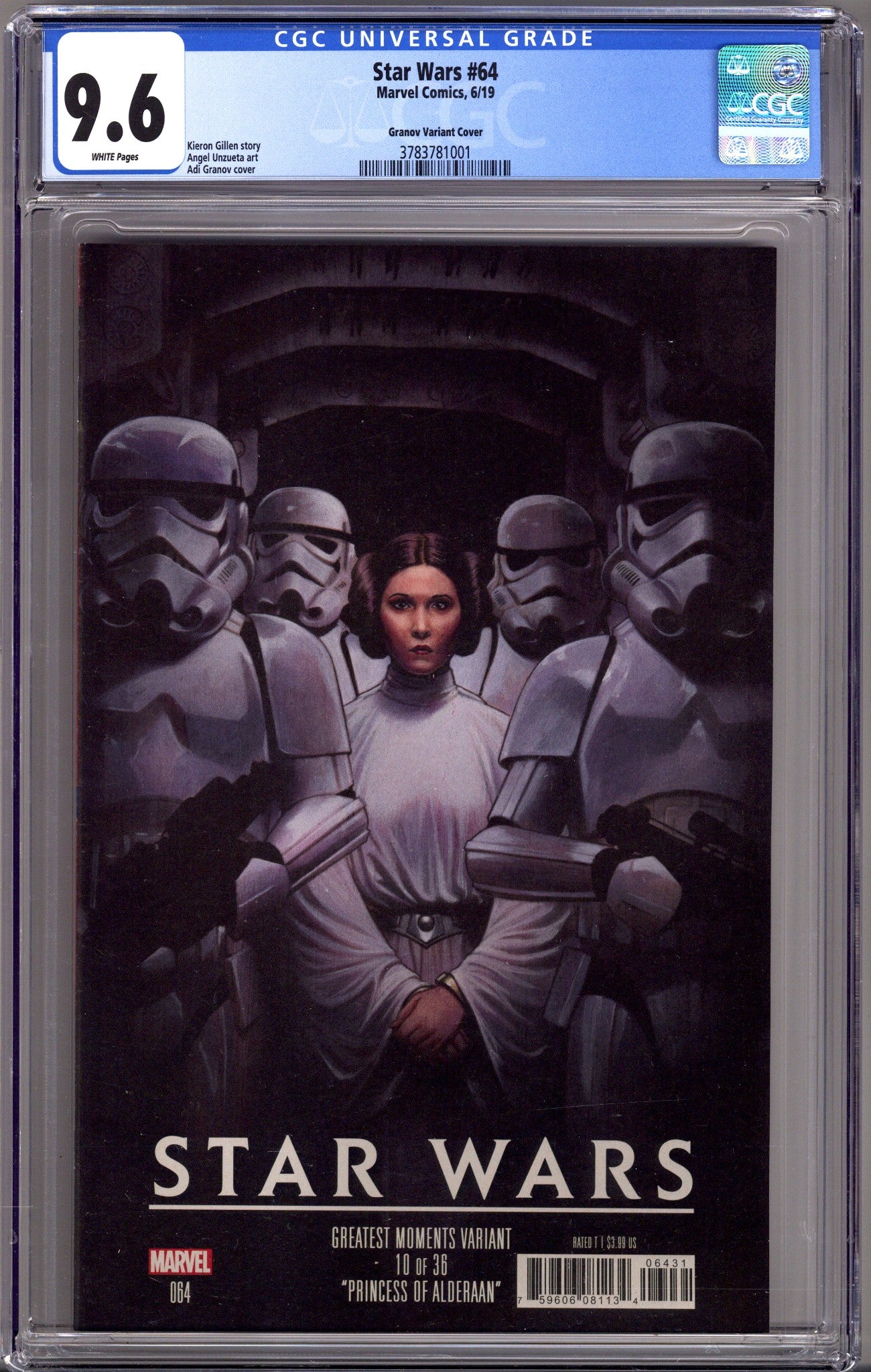 Star Wars Vol 2 64 CGC 9.6 (NM+) (2019) Granov Variant 