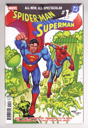 Marvel / DC: Spider-Man / Superman 1 Marquez Homage Variant (2026)