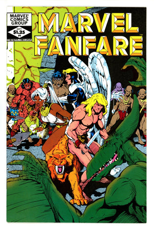 Marvel Fanfare Vol 1 4 High Grade (1982) 