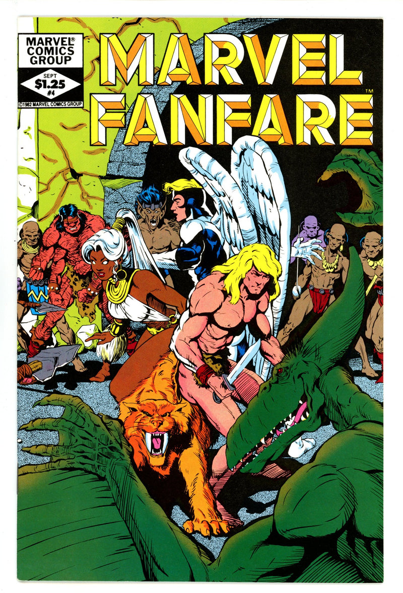 Marvel Fanfare Vol 1 4 High Grade (1982) 