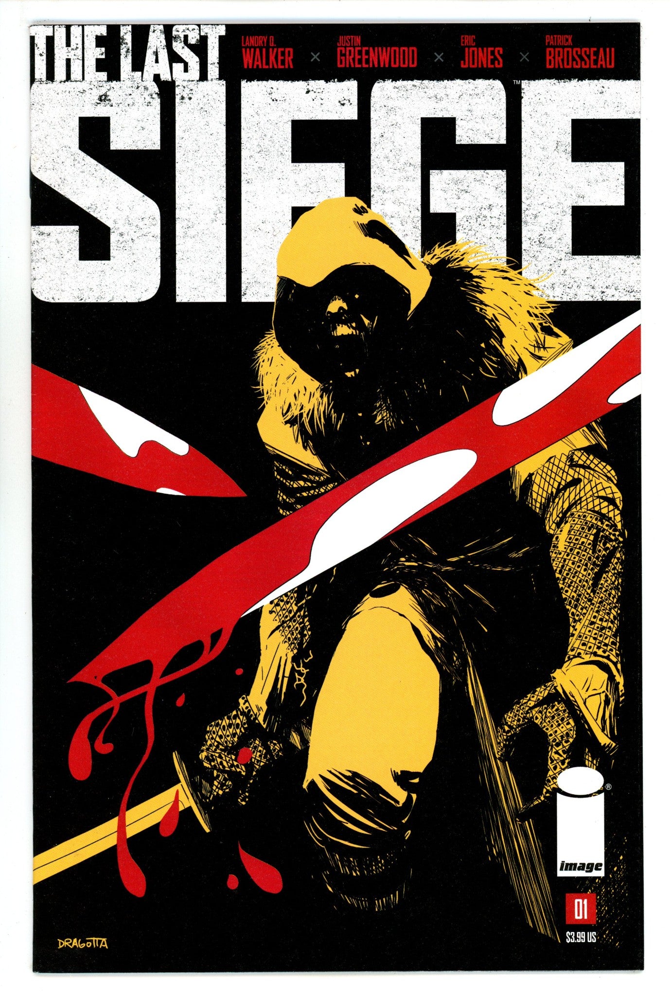 The Last Siege 1 High Grade (2018) Dragotta Variant 