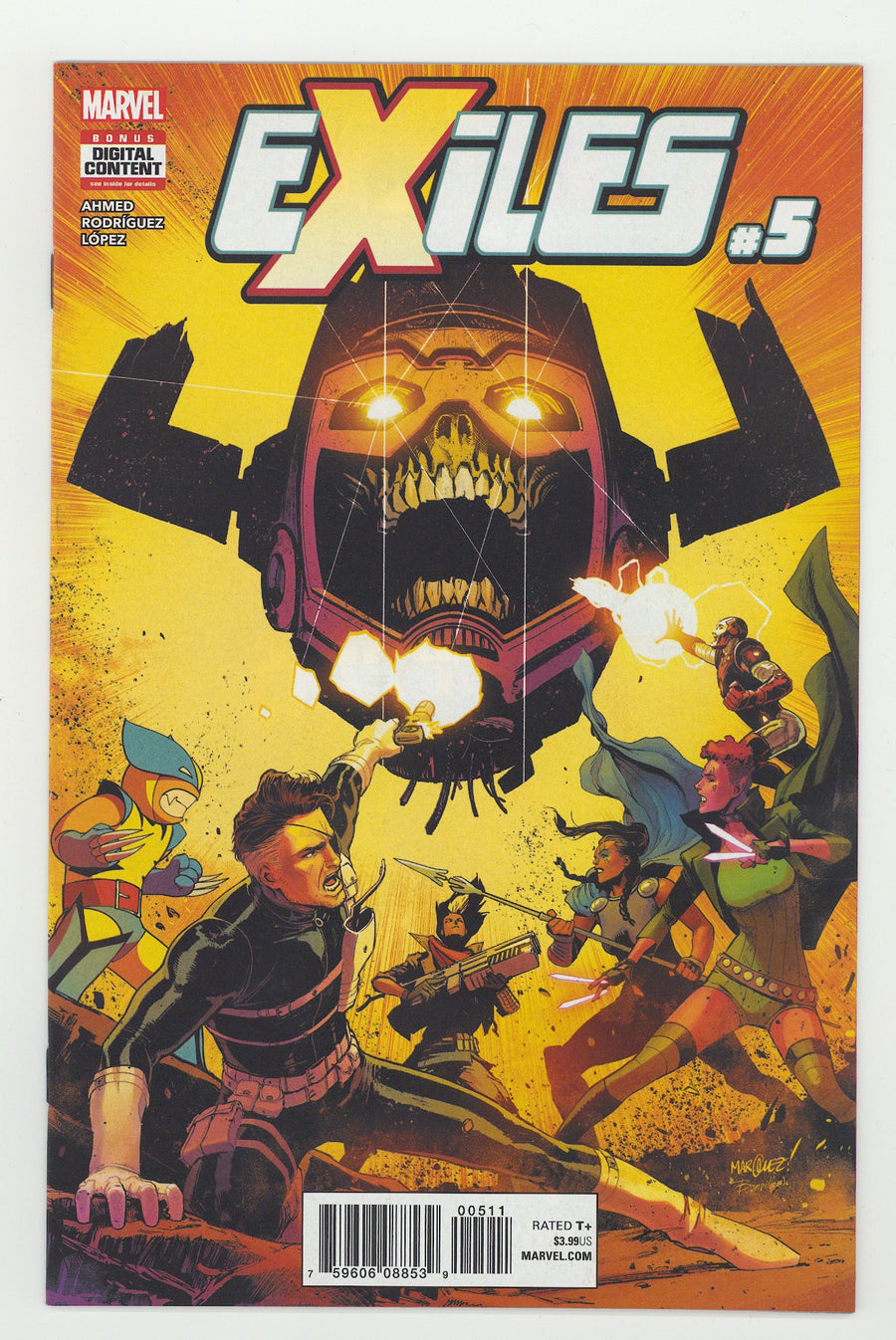 Exiles Vol 3 5 High Grade (2018) 