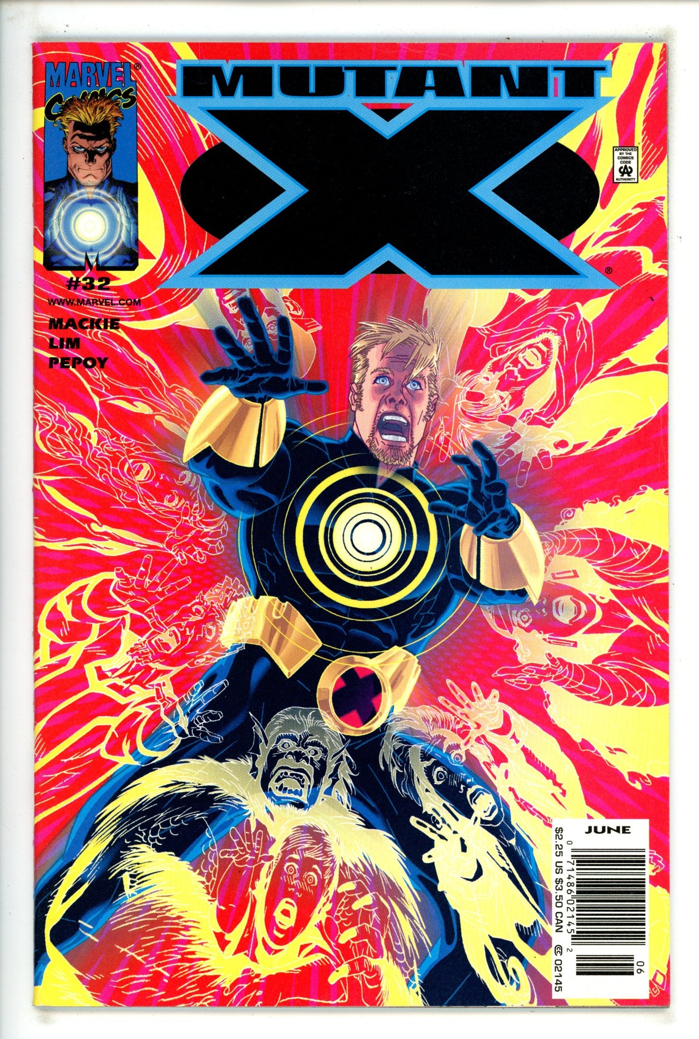 Mutant X 32 Newsstand (2001)