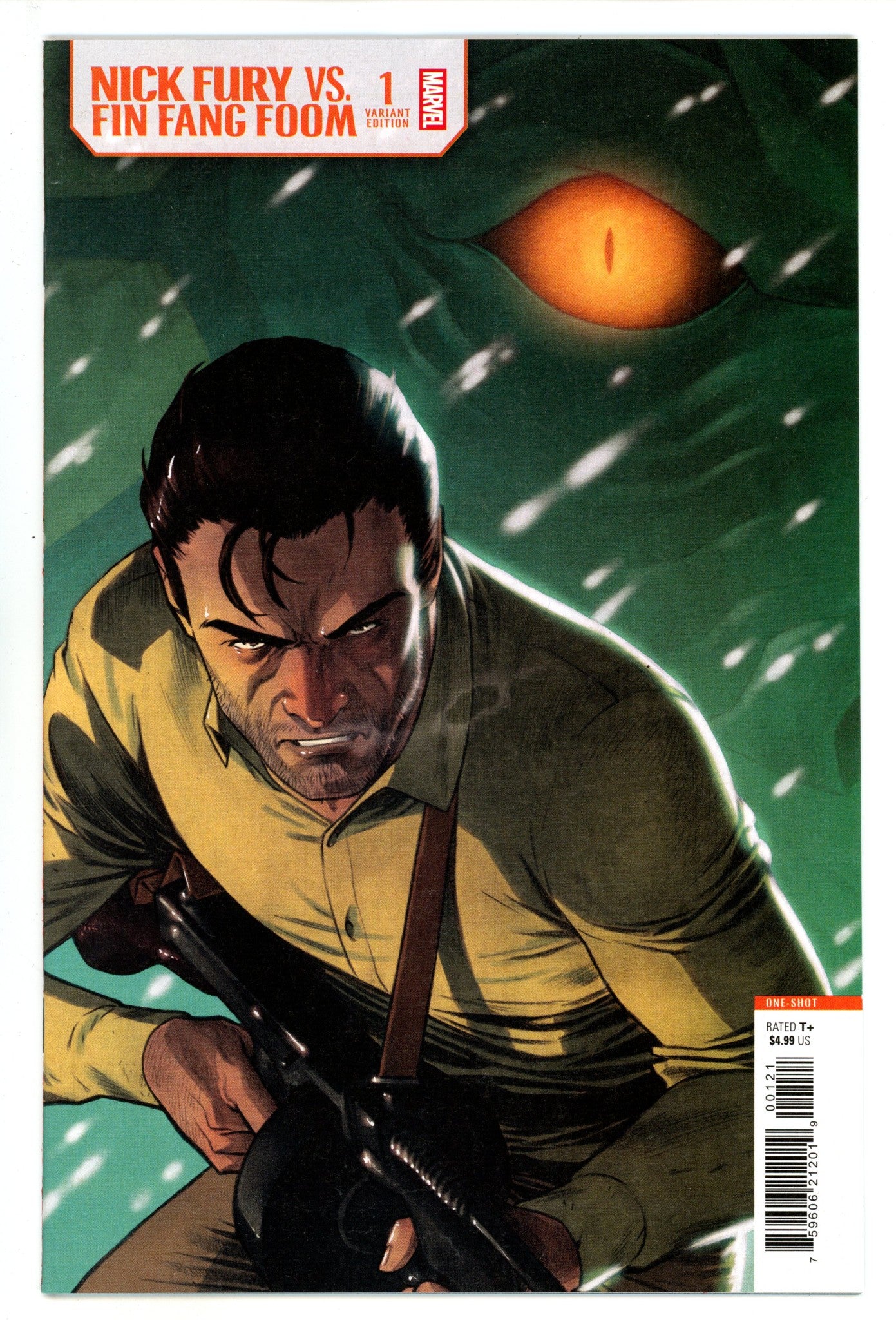 Nick Fury Vs. Fin Fang Foom 1 Casagrande Variant (2025)