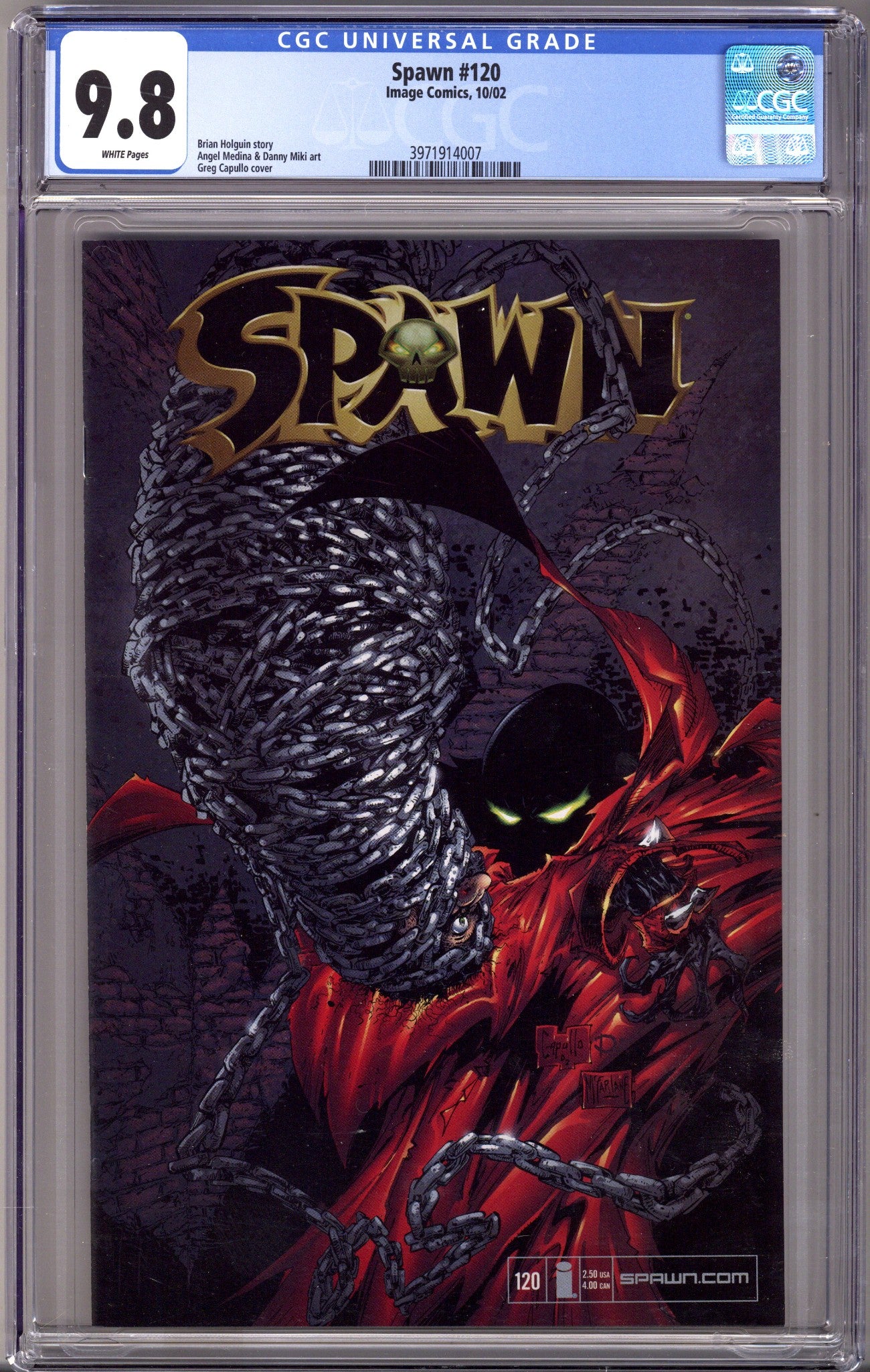 Spawn 120 CGC 9.8 (NM/M) (2002)