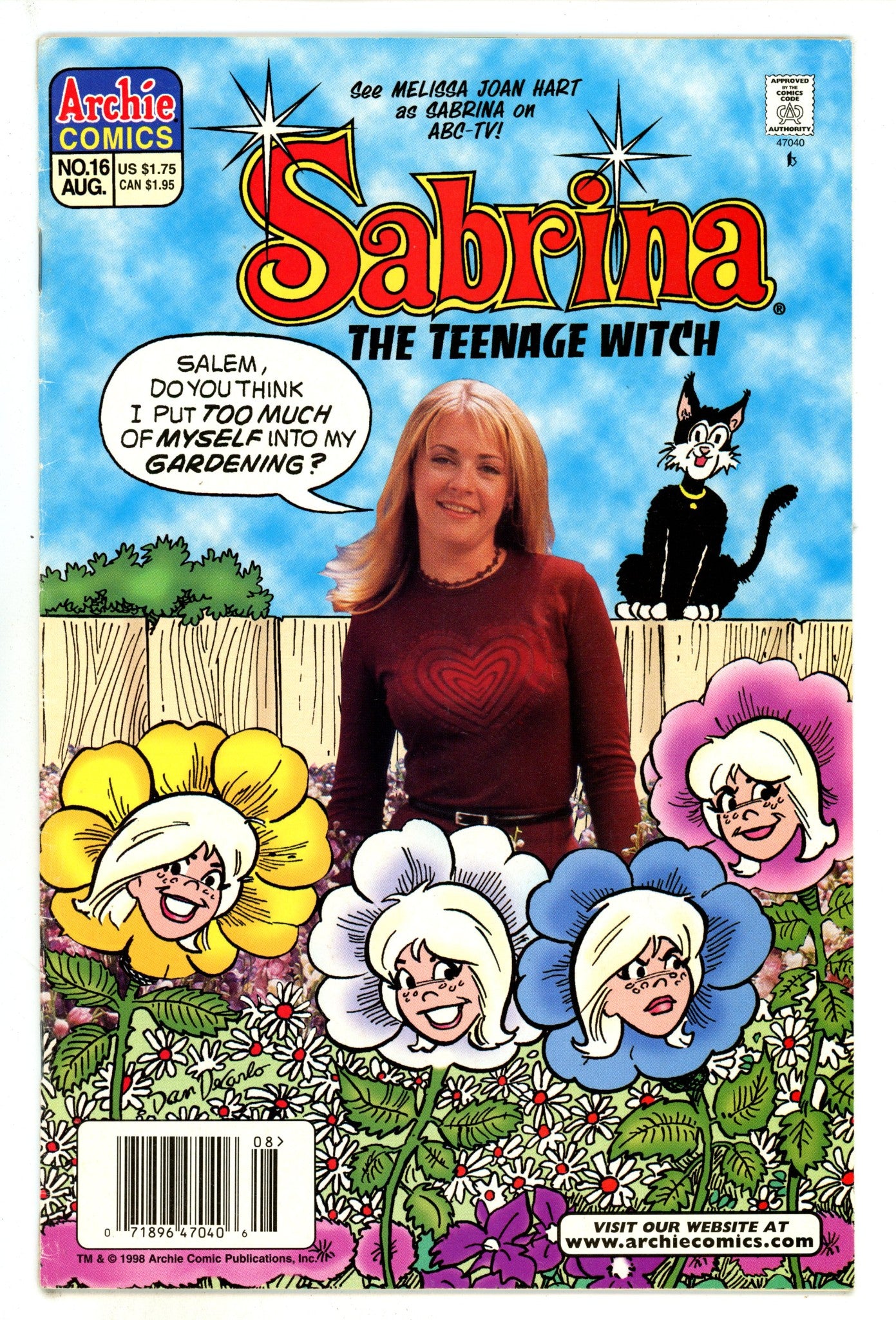 Sabrina the Teenage Witch Vol 2 16 Low Grade (1998) Newsstand 
