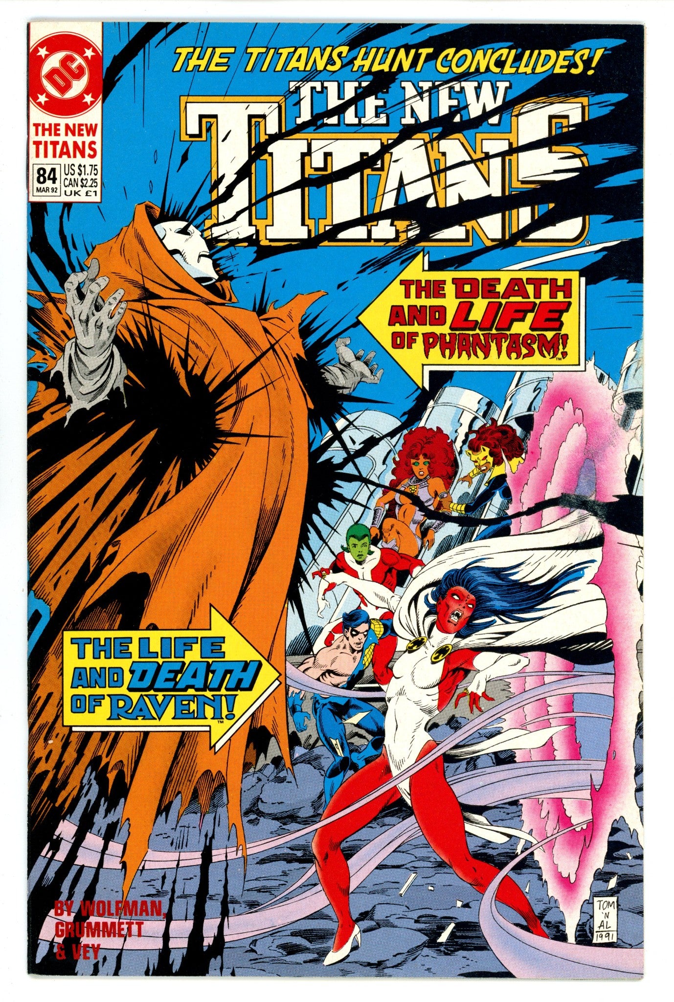 The New Titans 84 High Grade (1992) 