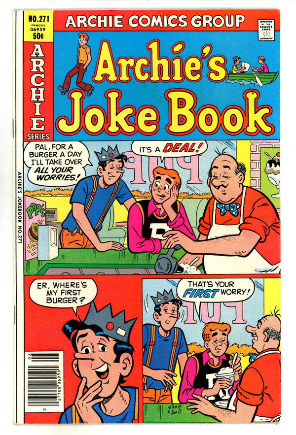Archie's Joke Book Magazine 271 Low Grade (1980)
