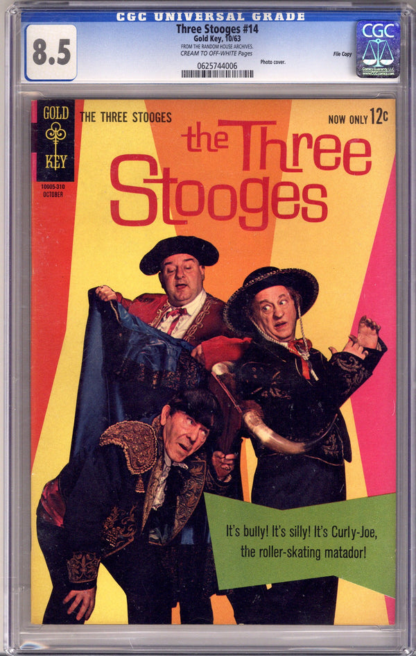 The Three Stooges 14 CGC 8.5 (VF+) (1963)