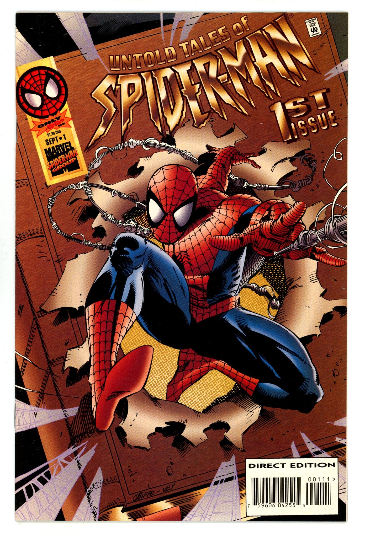 Untold Tales of Spider-Man  1  High Grade  (1995)  