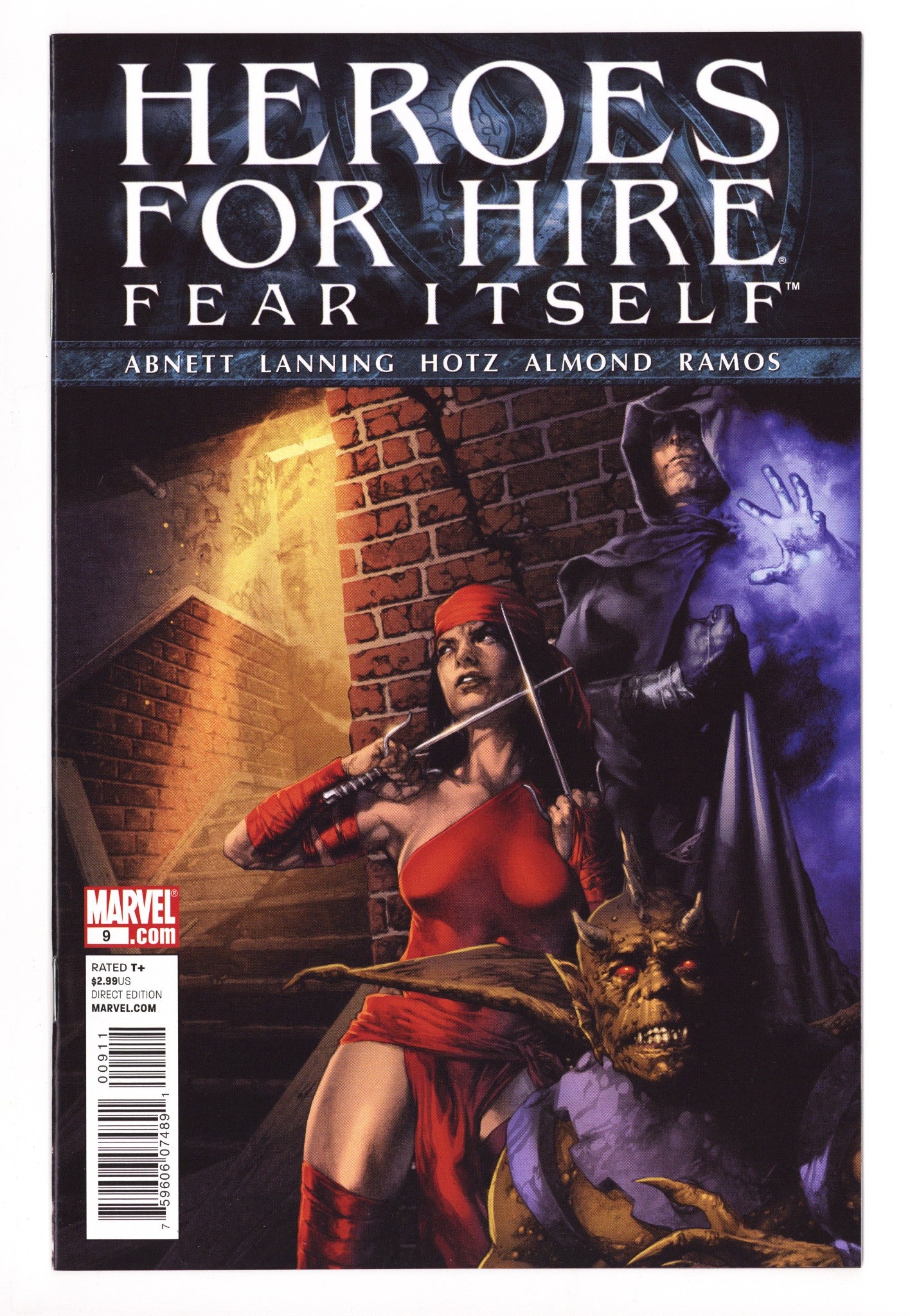 Heroes for Hire Vol 3 9 High Grade (2011) 