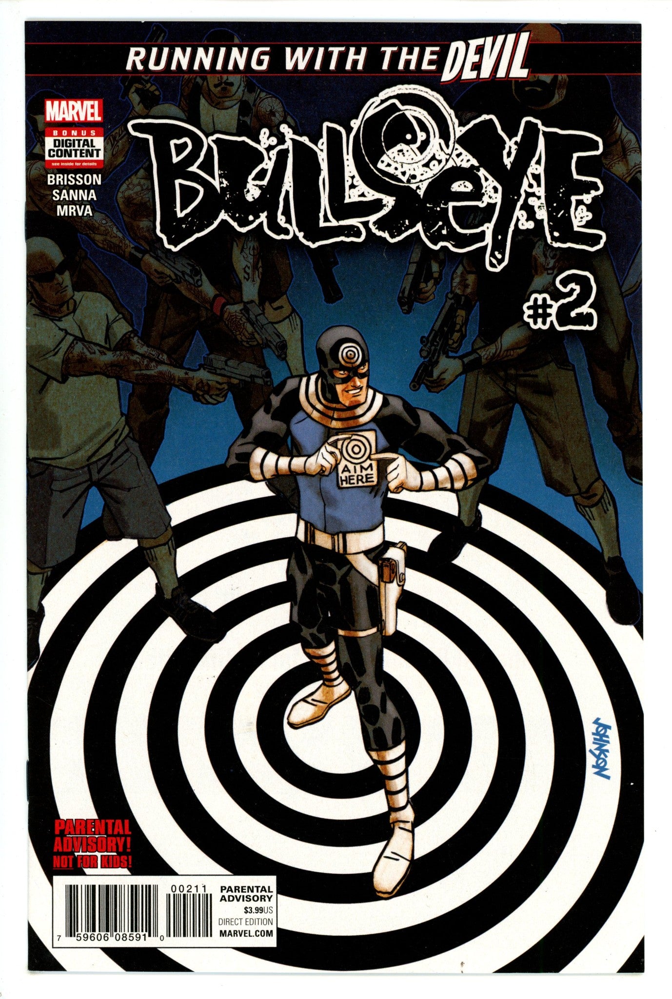 Bullseye Vol 1 2 High Grade (2017) 