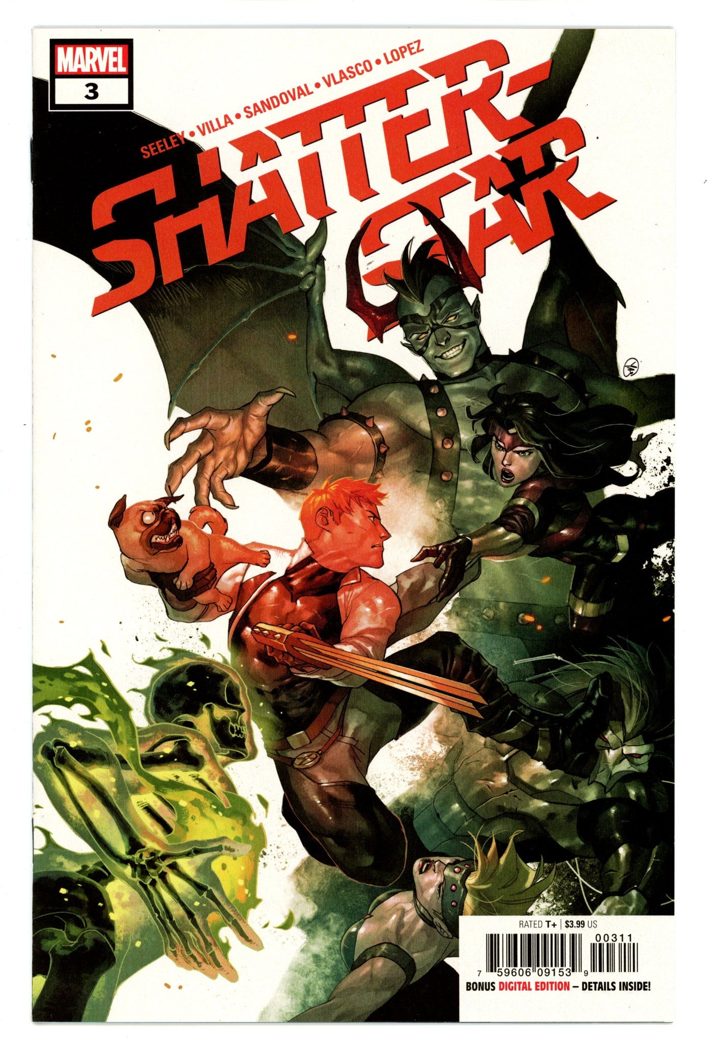 Shatterstar Vol 1 3 High Grade (2018) 