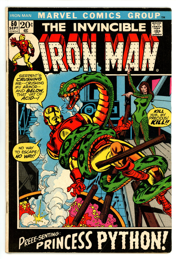 Iron Man Vol 1 50 VG/FN (5.0) (1972)
