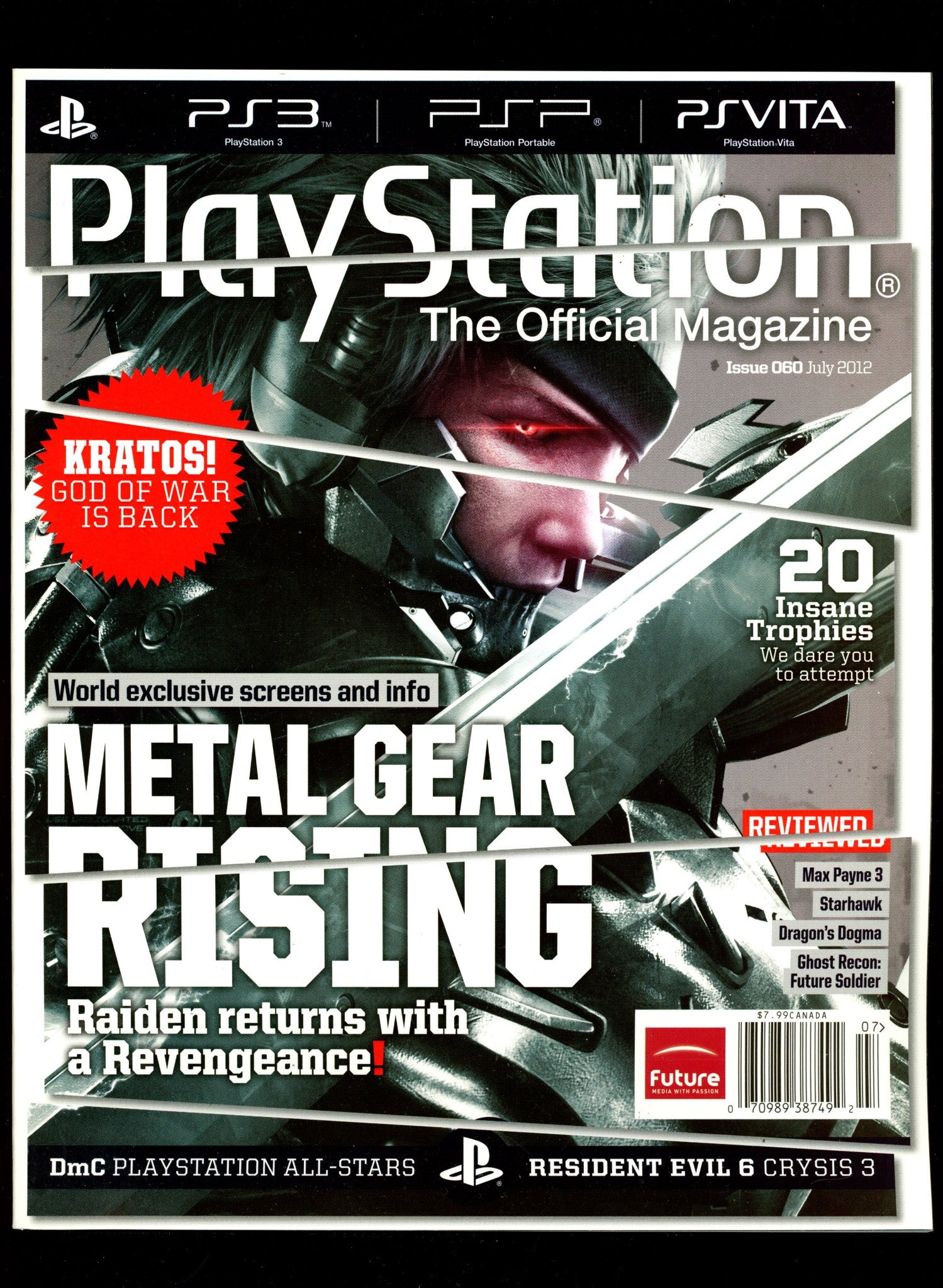 Playstation Magazine 60 Mid Grade (2012) 
