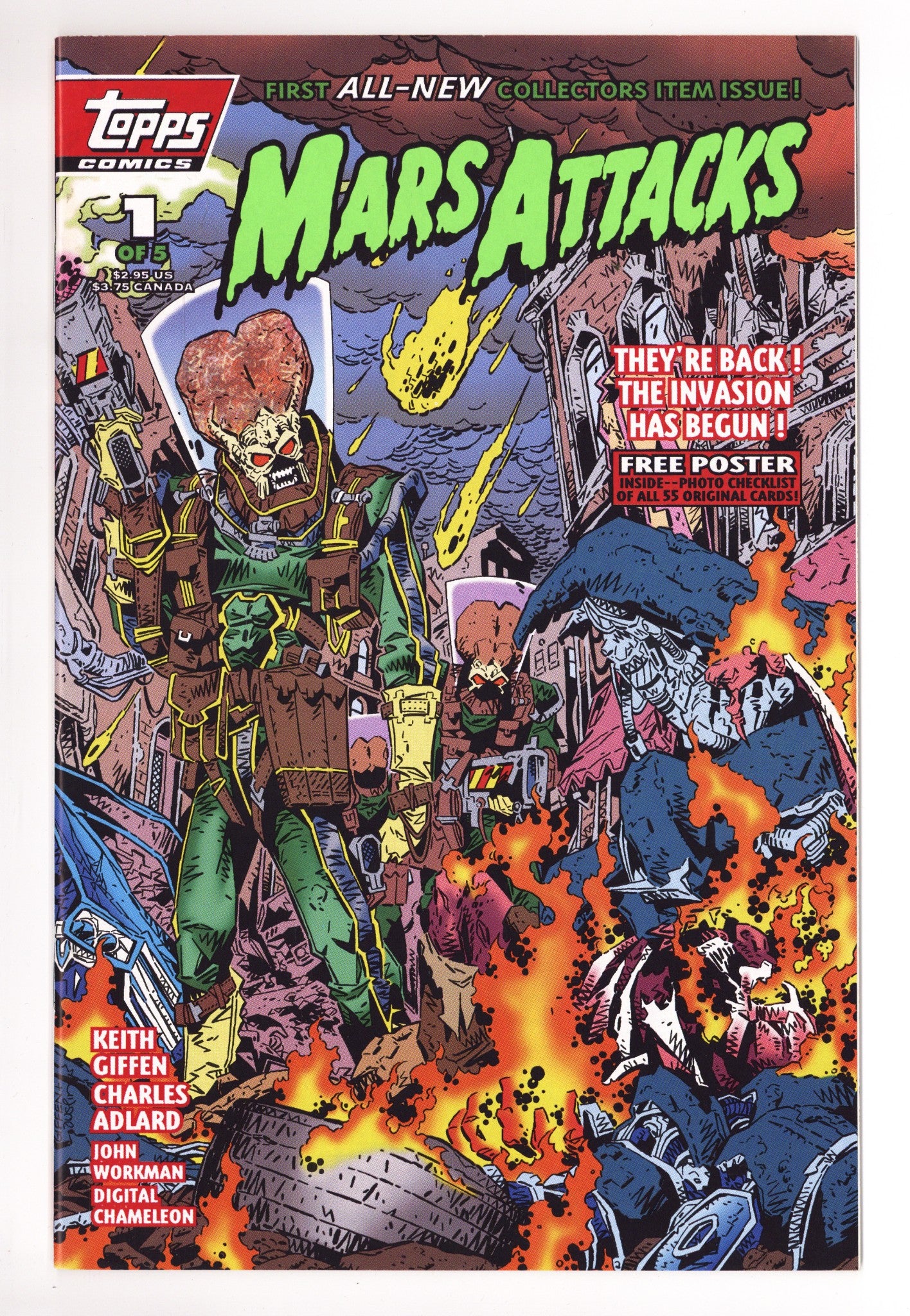 Mars Attacks Vol 1 1 High Grade (1994) 