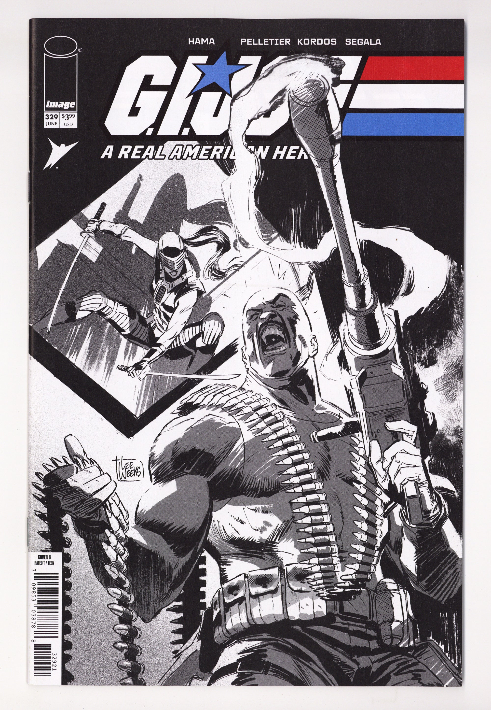 G.I. Joe A Real American Hero 329 Weeks B&W Variant (2026)