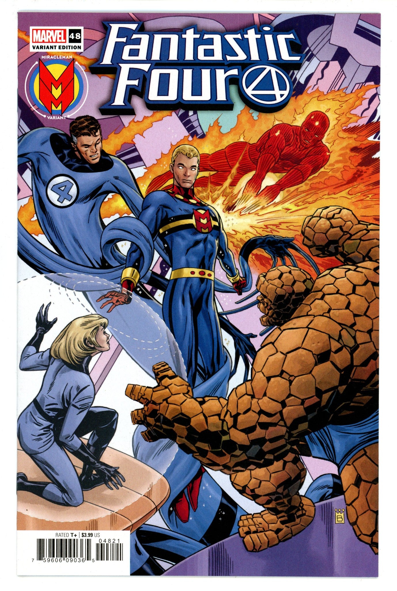 Fantastic Four Vol 6 48 (693) High Grade (2022) Buckingham Variant 