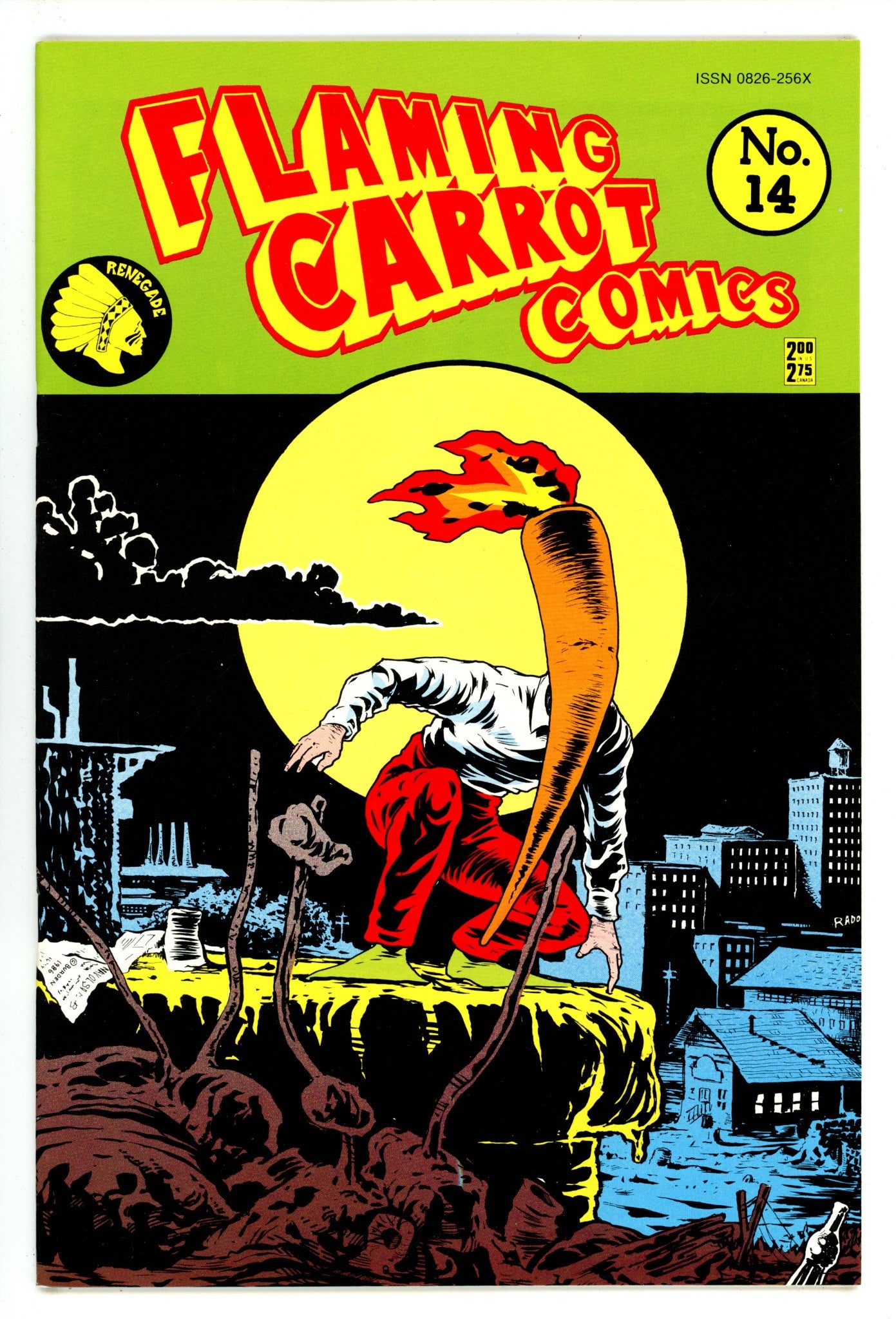 Flaming Carrot Comics   14  High Grade   (1986)        