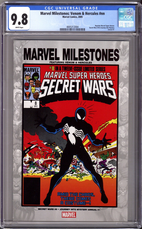Marvel Milestones: Venom & Hercules [nn] CGC 9.8 (NM/M) (2005)