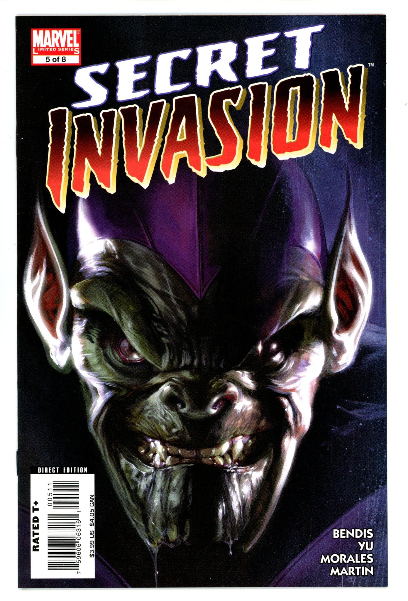 Secret Invasion Vol 1 5 High Grade (2008)