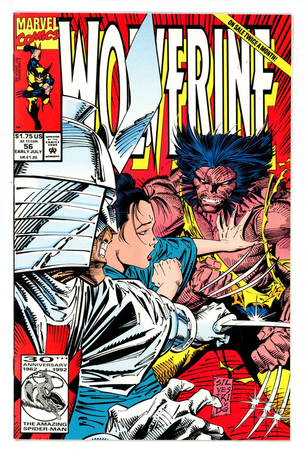 Wolverine Vol 2 56 High Grade (1992)
