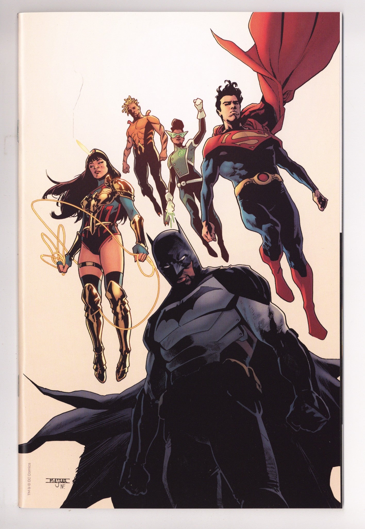 Dark Crisis on Infinite Earths 1 High Grade (2022) Asrar Virgin Team Exclusive Variant 