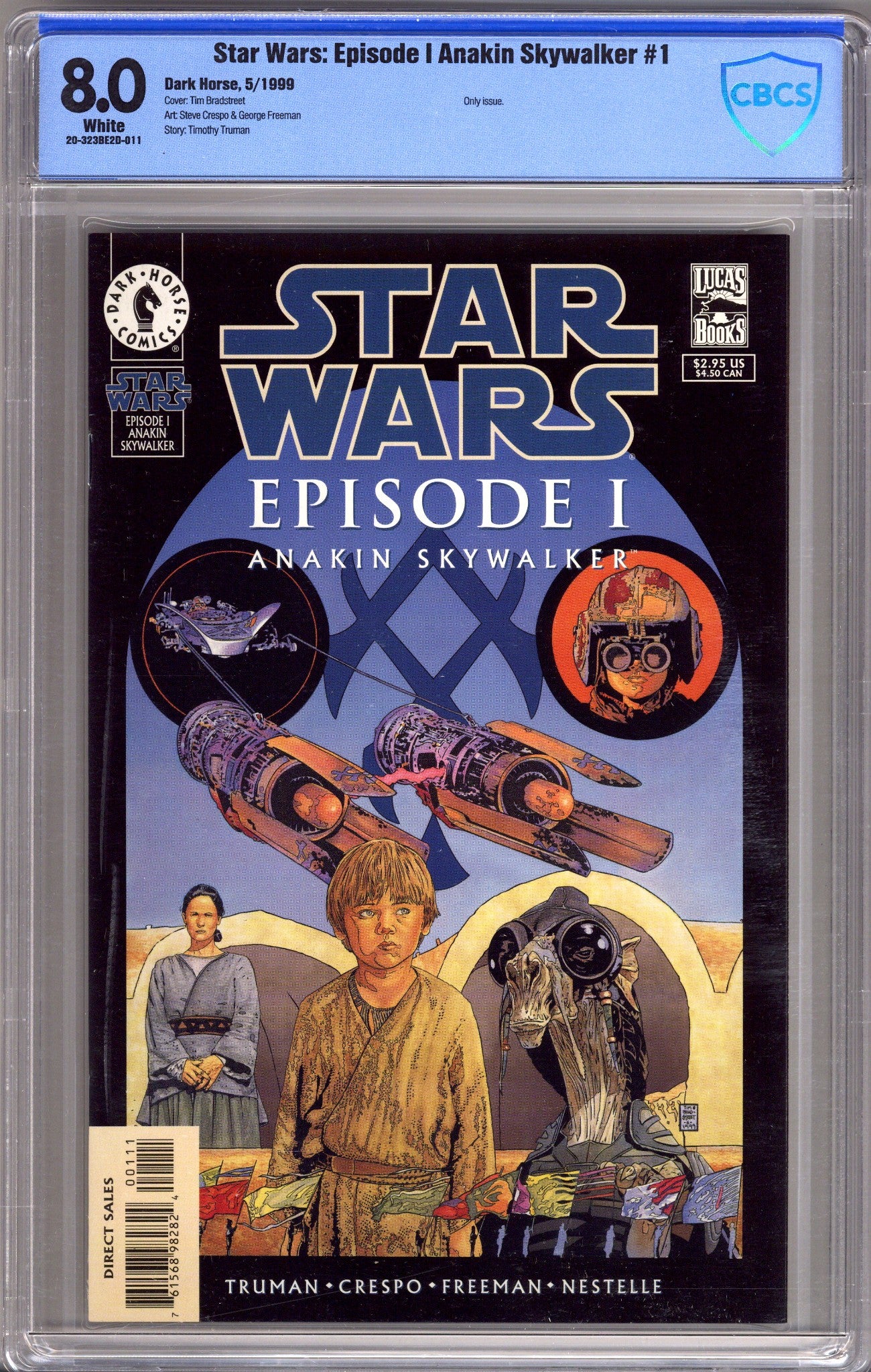 Star Wars: Episode I Anakin Skywalker [nn] CBCS 8.0 (VF) (1999) 