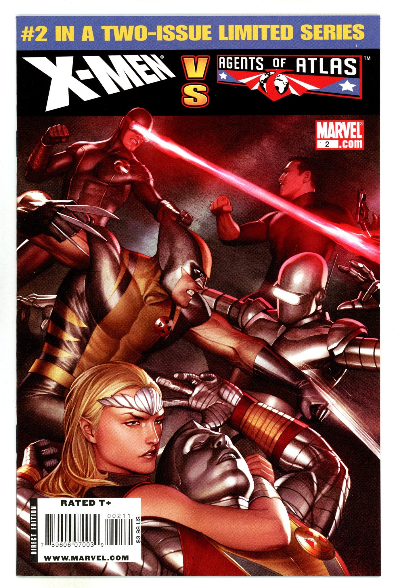 X-Men vs. Agents of Atlas 2 High Grade (2010) 