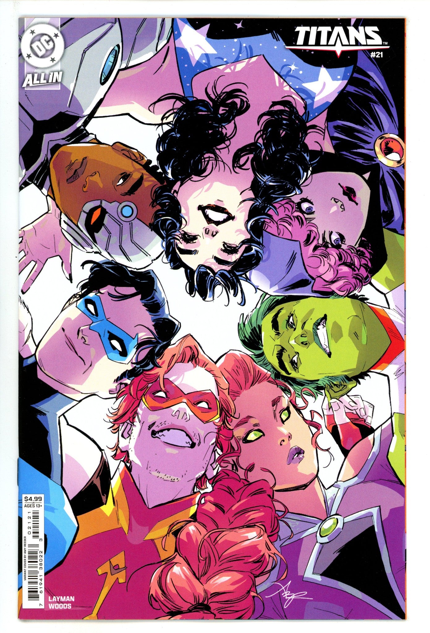 Titans Vol 4 21 Reeder Variant (2025)