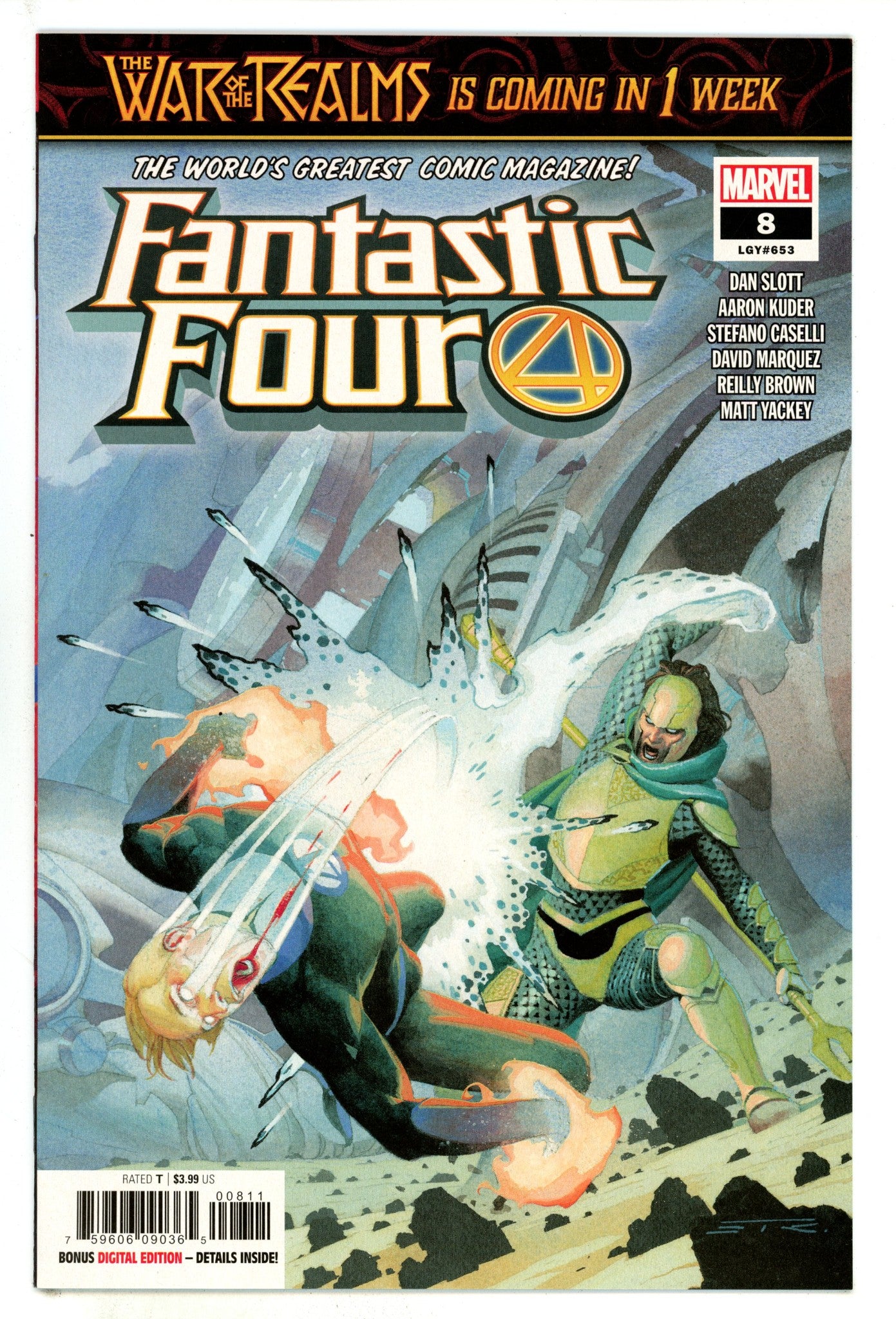 Fantastic Four Vol 6 8 (653) High Grade (2019) 