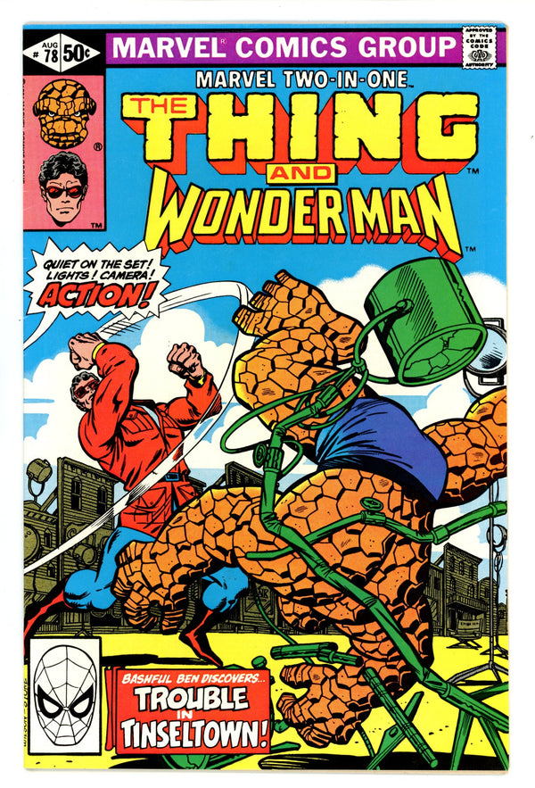 Marvel Two-in-One Vol 1 78 Mid Grade (1981)