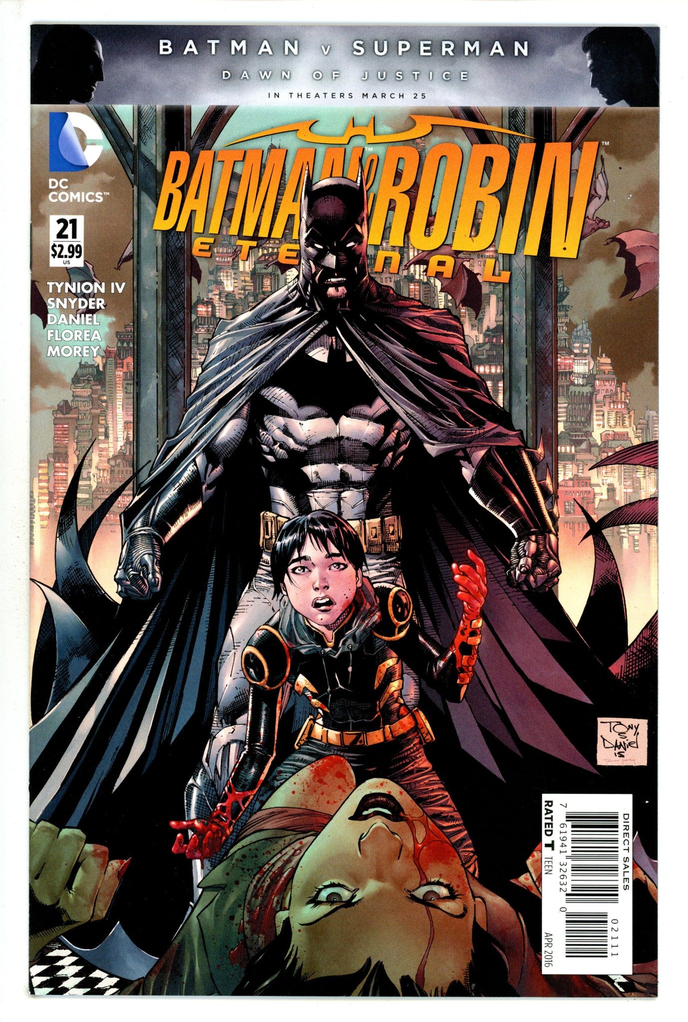 Batman and Robin Eternal 21 High Grade (2016) 