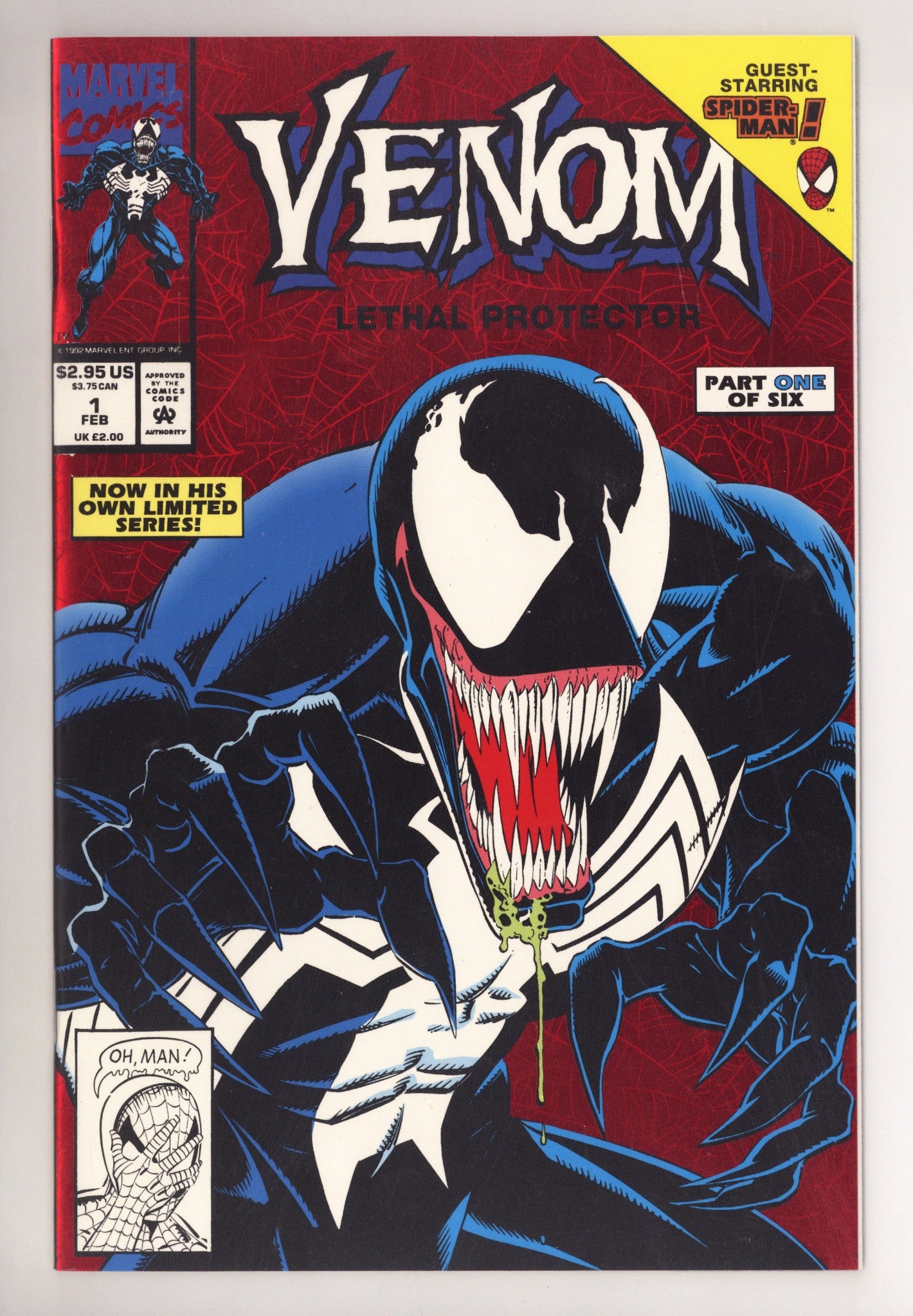 Venom: Lethal Protector Vol 1 1 VF- (7.5) (1993) 