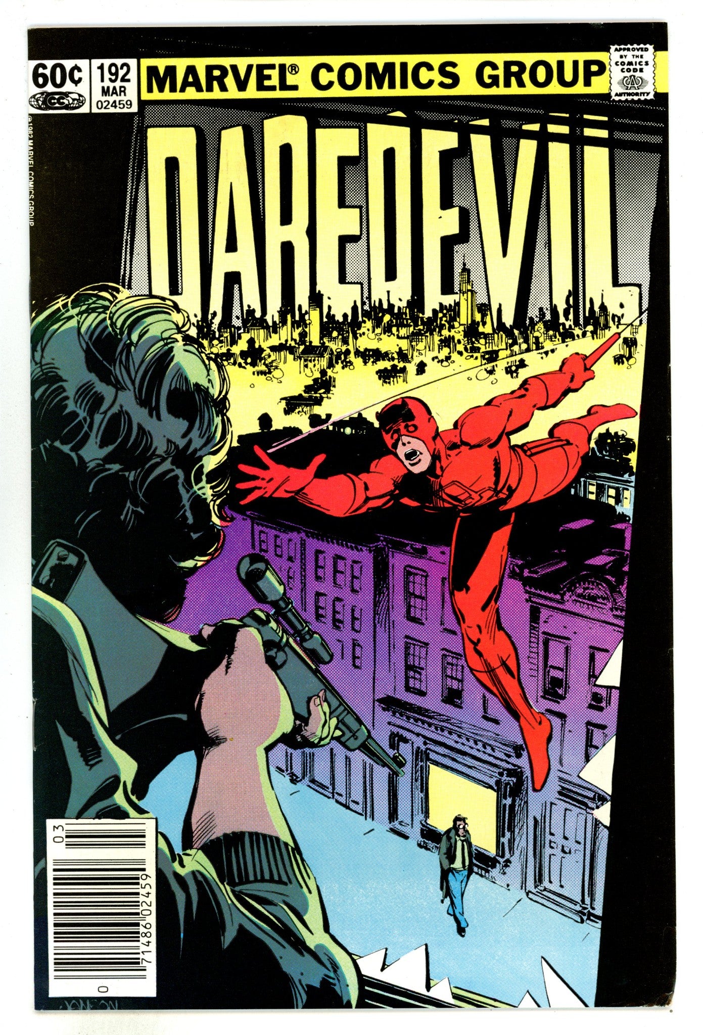 Daredevil Vol 1 192 Mid Grade (1983) Newsstand 