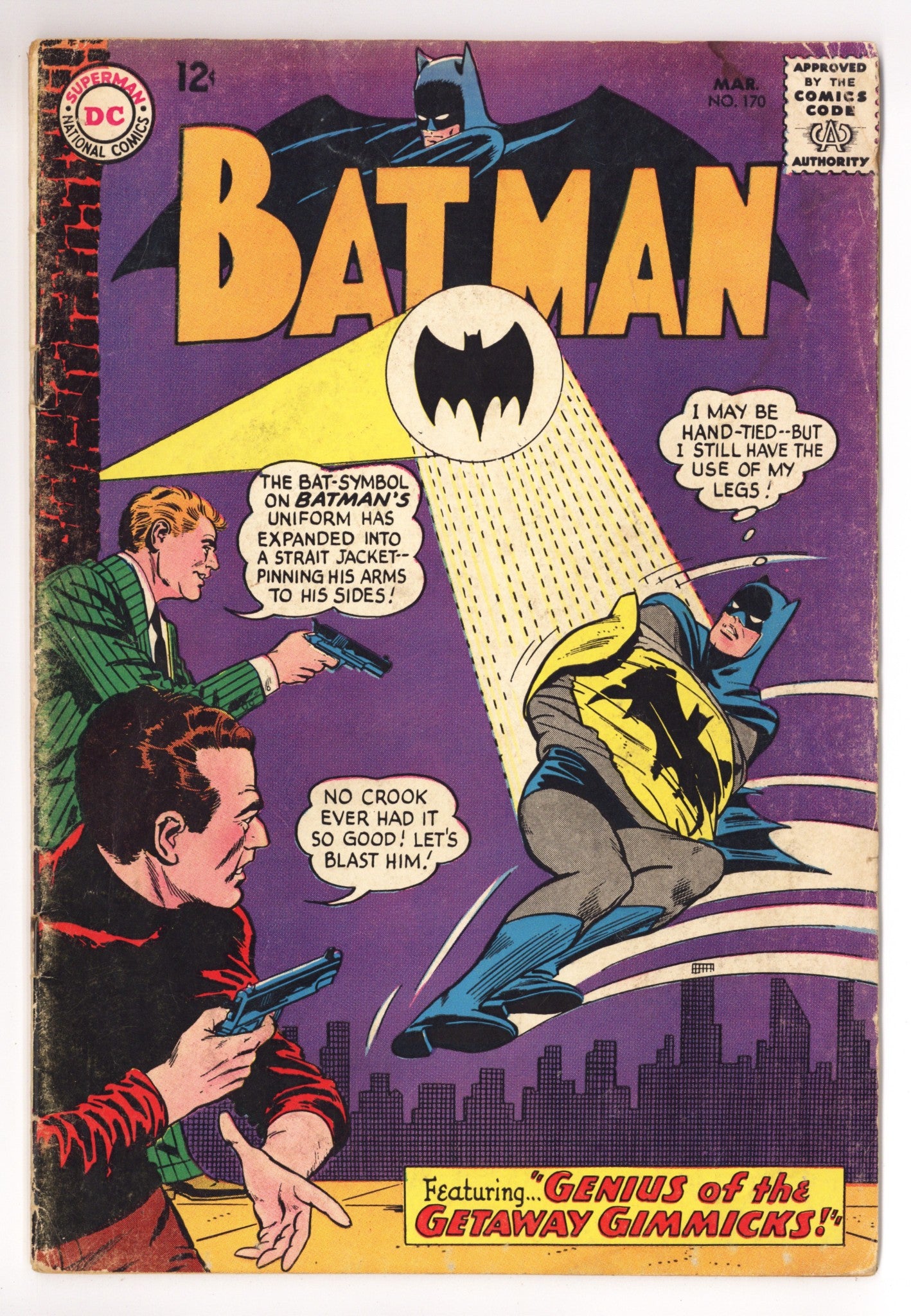 Batman Vol 1 170 GD/VG (3.0) (1965) 