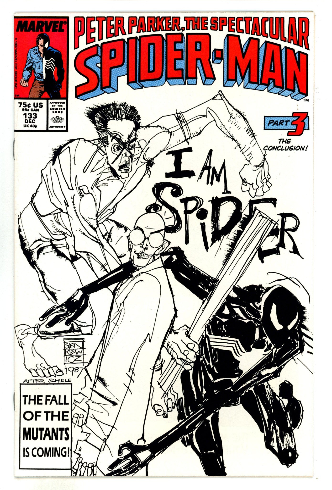 The Spectacular Spider-Man Vol 1 133 Mid Grade (1987) 