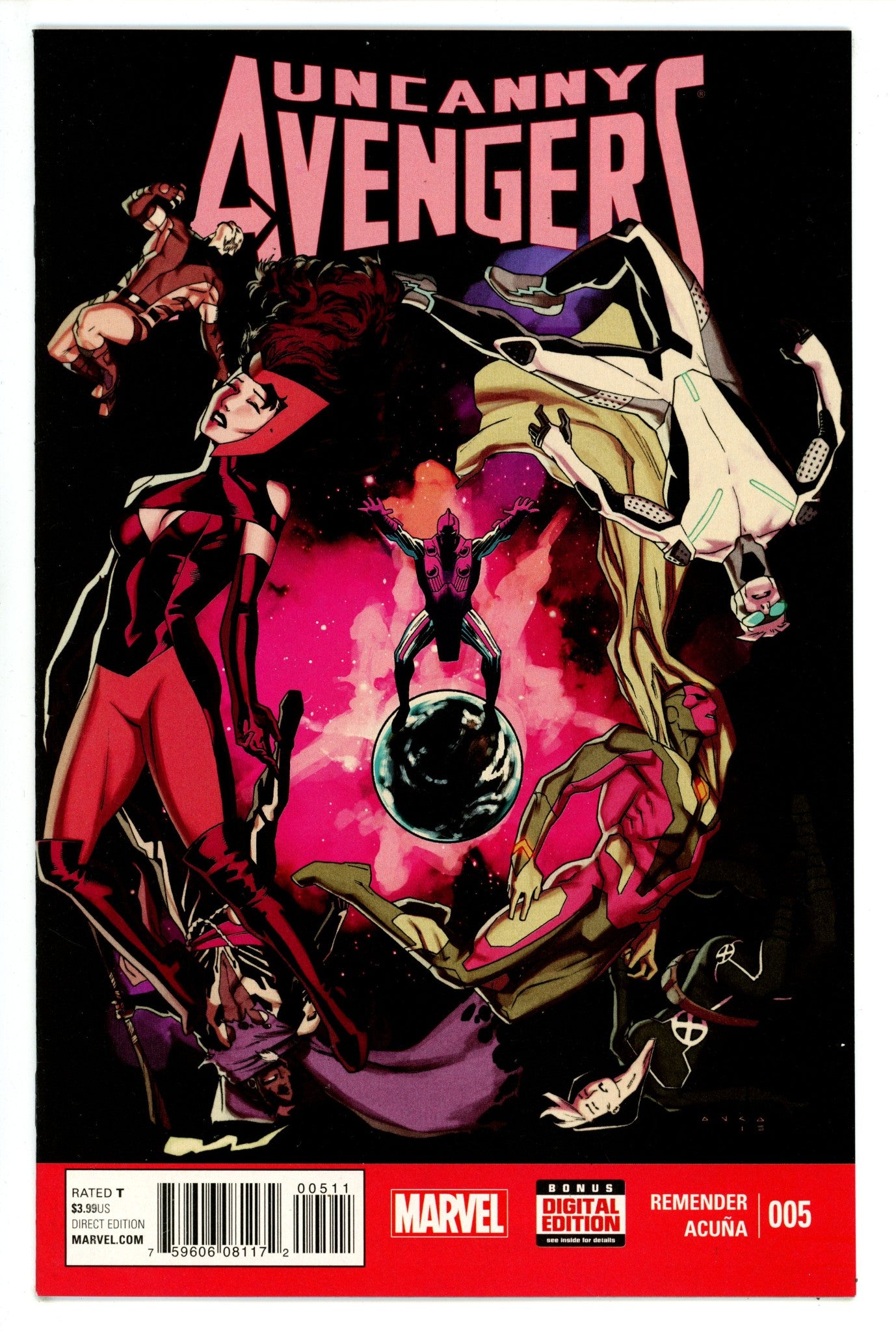 Uncanny Avengers Vol 2 5 High Grade (2015) 