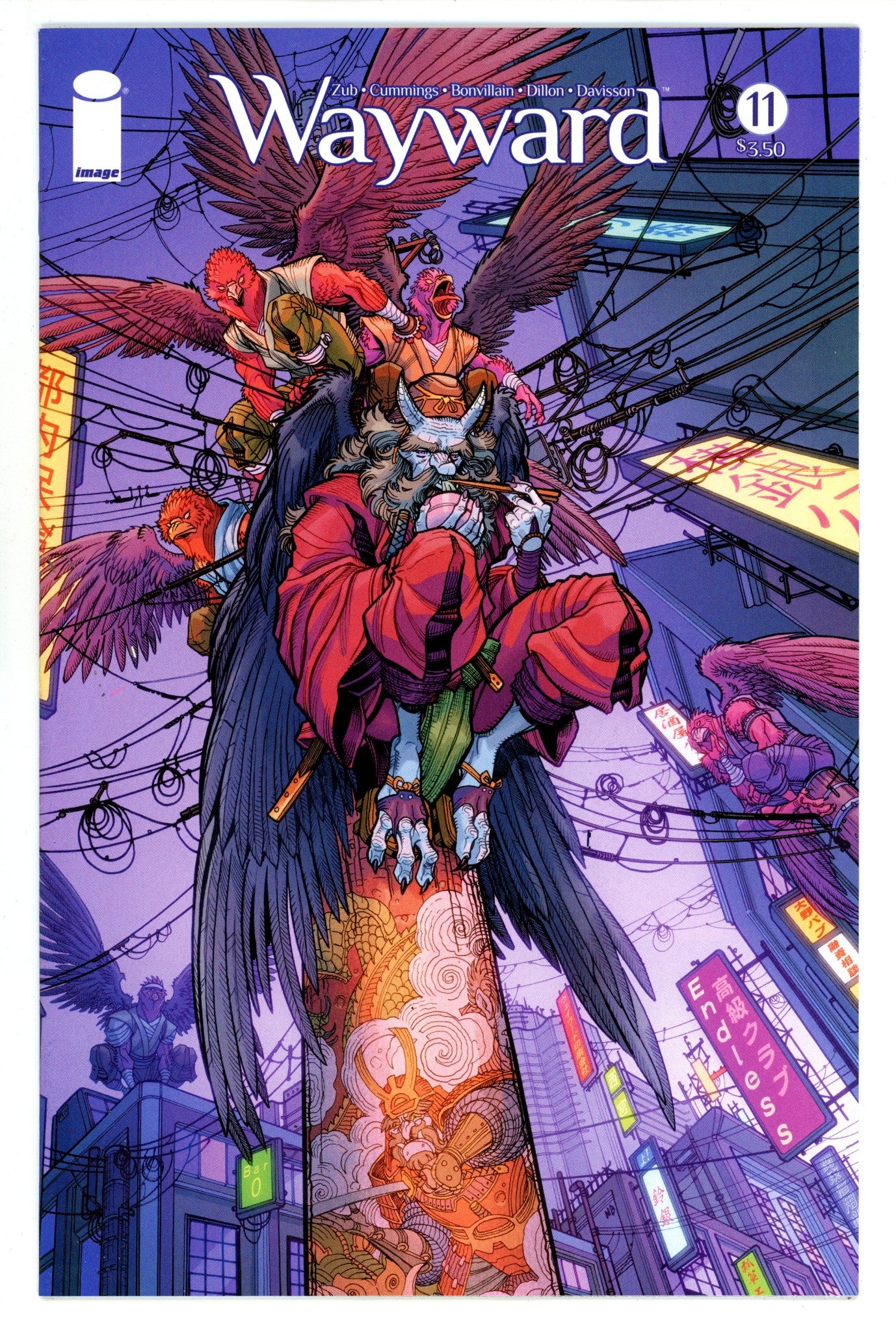 Wayward 11 High Grade (2015) Bradshaw Variant 