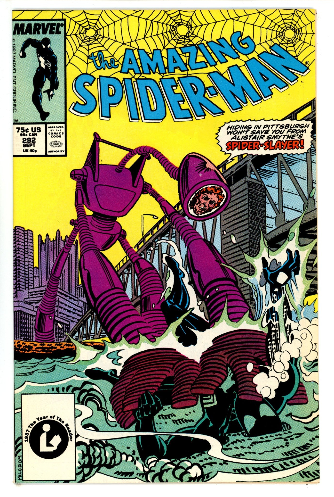 The Amazing Spider-Man Vol 1 292 VF/NM (9.0) (1987) 