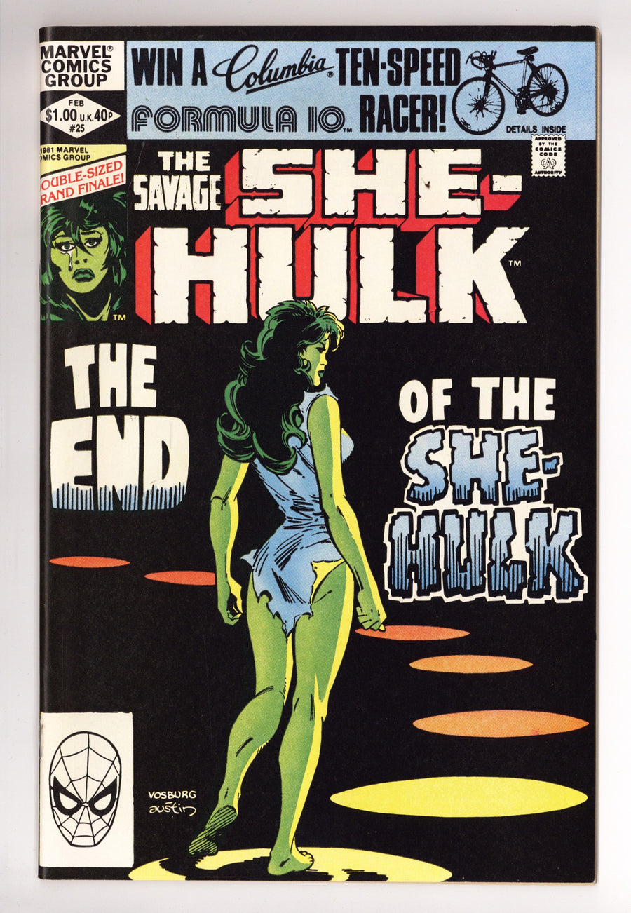 The Savage She-Hulk 25 NM- (9.2) (1982) 