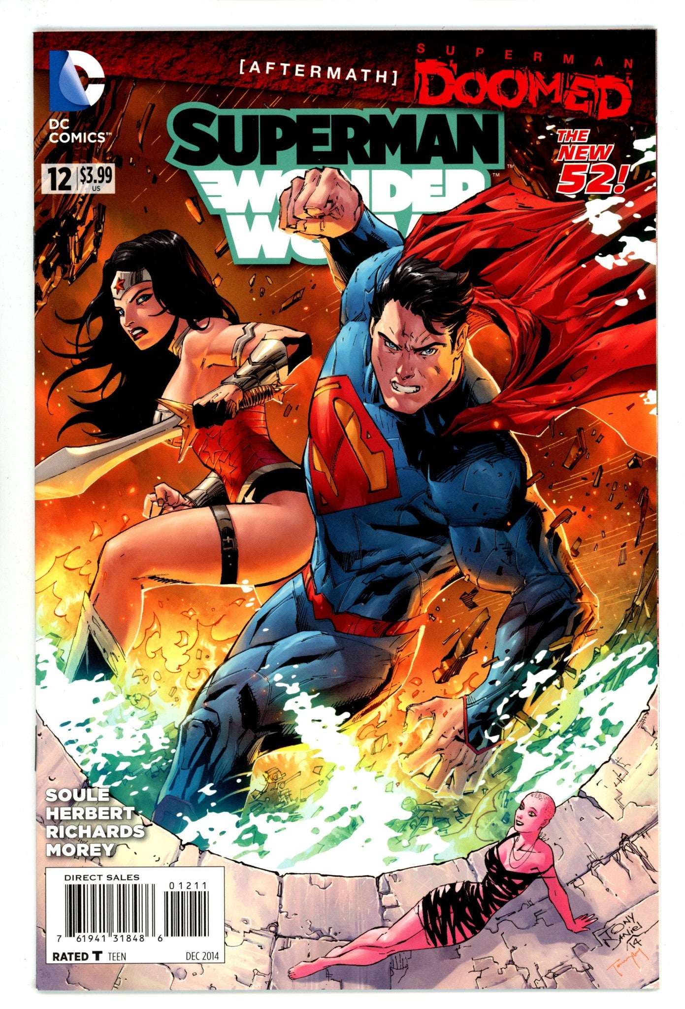 Superman / Wonder Woman 12 High Grade (2014) 