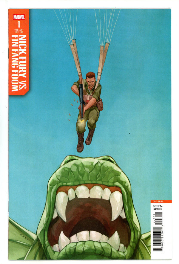 Nick Fury Vs. Fin Fang Foom 1 Noto Incentive Variant NM (2025)