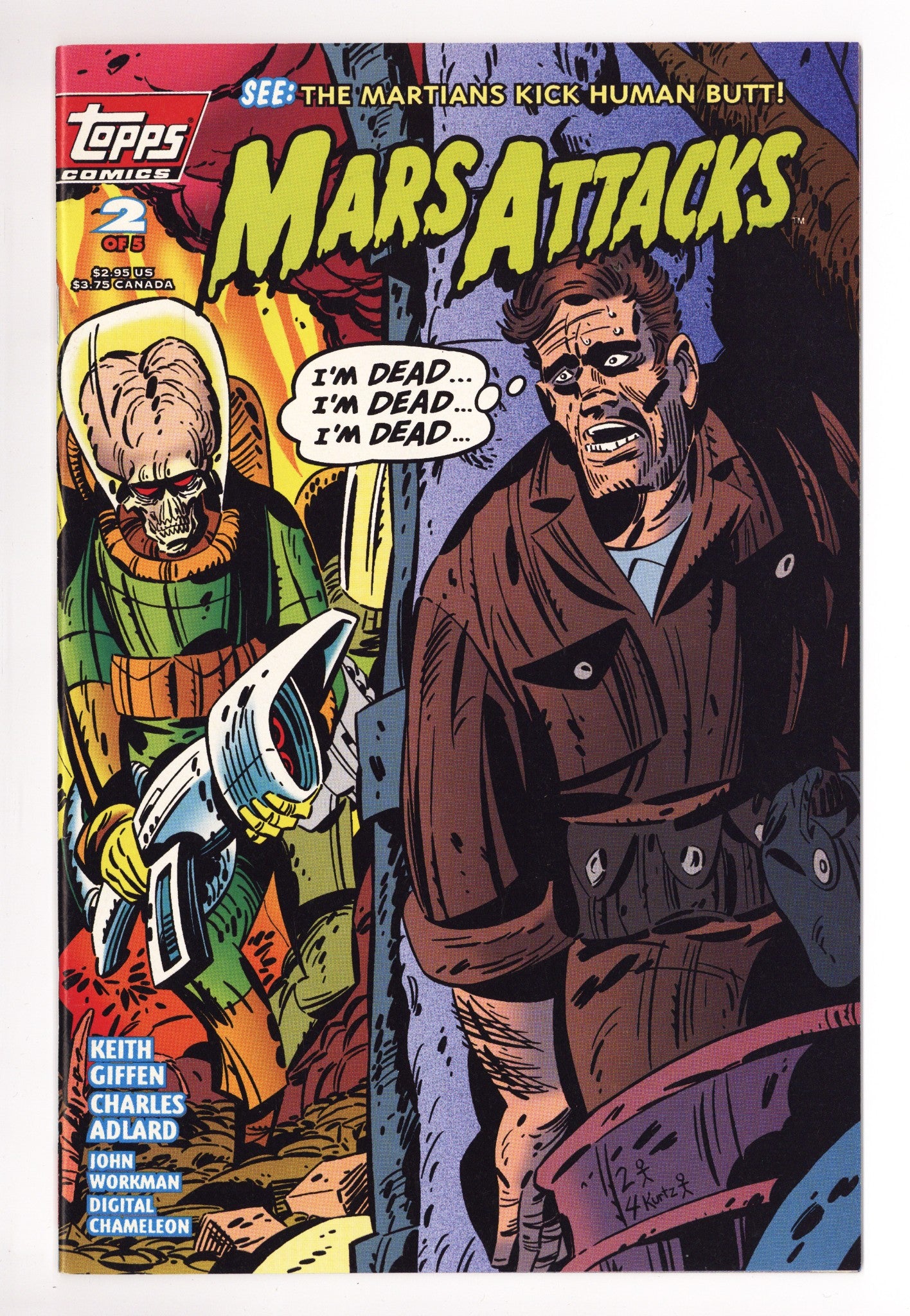 Mars Attacks Vol 1 2 High Grade (1994) 